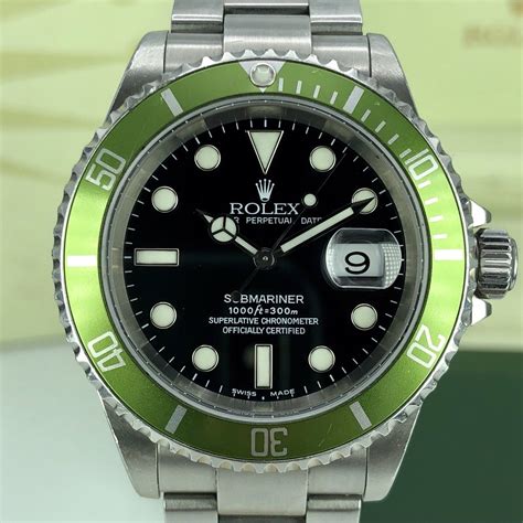 rolex 16610lv fat four|rolex submariner 16610 price.